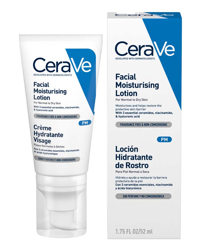 PM Facial Moisturising Lotion | Night Cream | CeraVe UK
