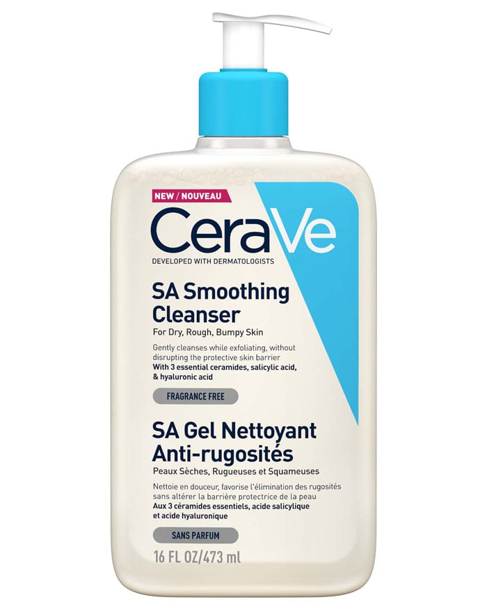 Renewing SA Smoothing Cleanser | Salicylic Acid Face Wash | CeraVe